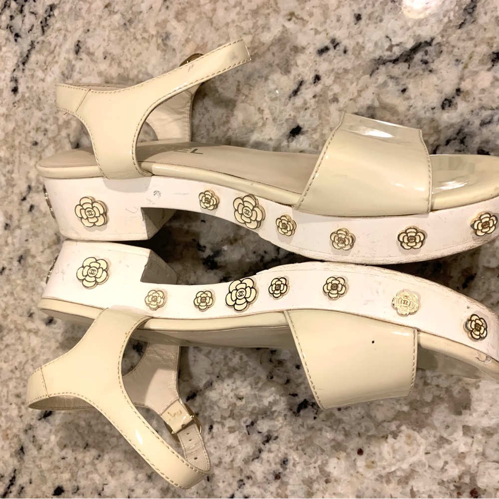 Chanel Slingback Sandals